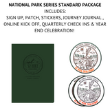 2023 Sign Up + 52 Hike Challenge National Parks Series Standard Package