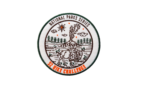 52 Hike Challenge National Parks Patch