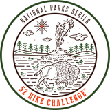 52 Hike Challenge National Parks Stickers (2-pack)