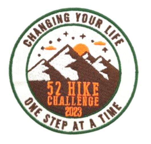 52 Hike Challenge 2023 Patch