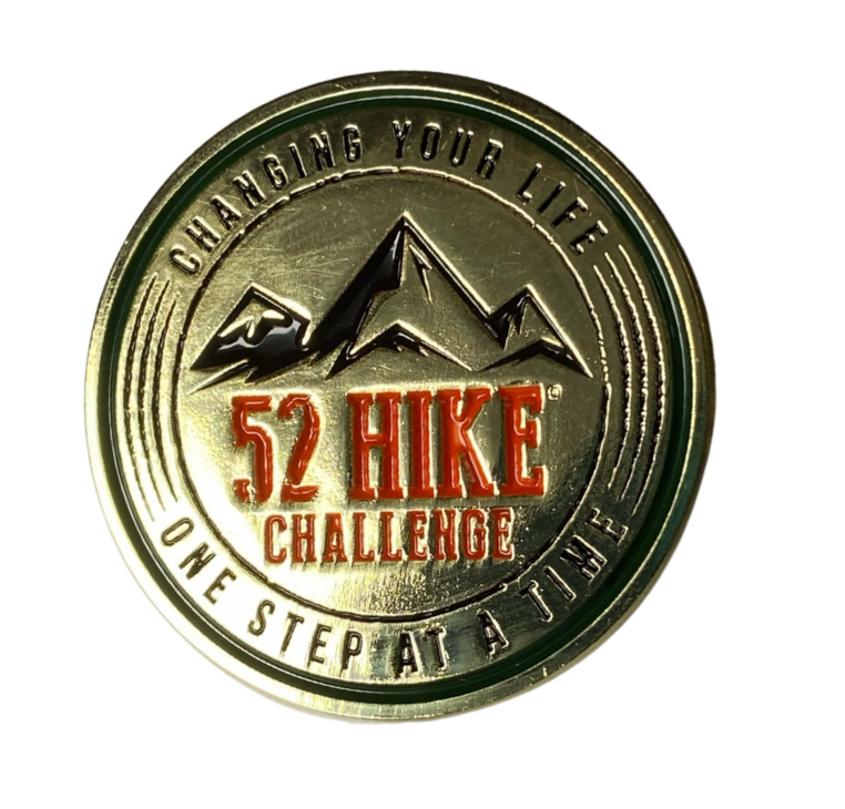 52 Hike Challenge Original Logo Enamel Pin