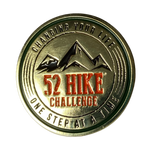 52 Hike Challenge Original Logo Enamel Pin