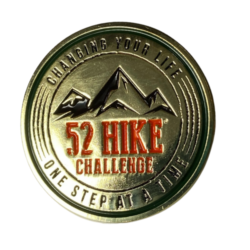52 Hike Challenge Original Logo Enamel Pin