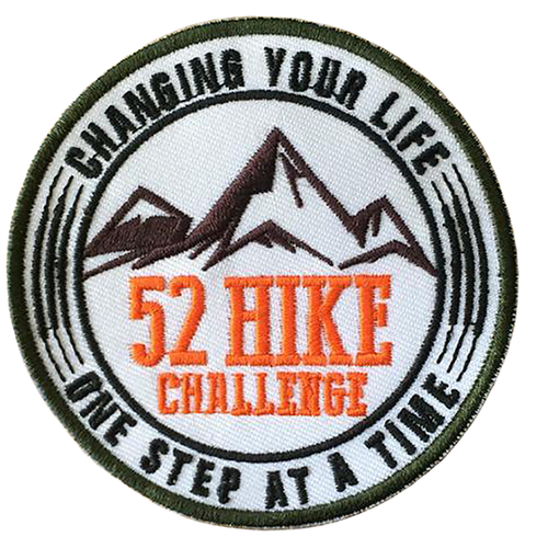 52 Hike Challenge Original Logo Patch