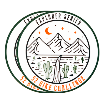 52 Hike Challenge Explorer Series Sign Up + Standard Package