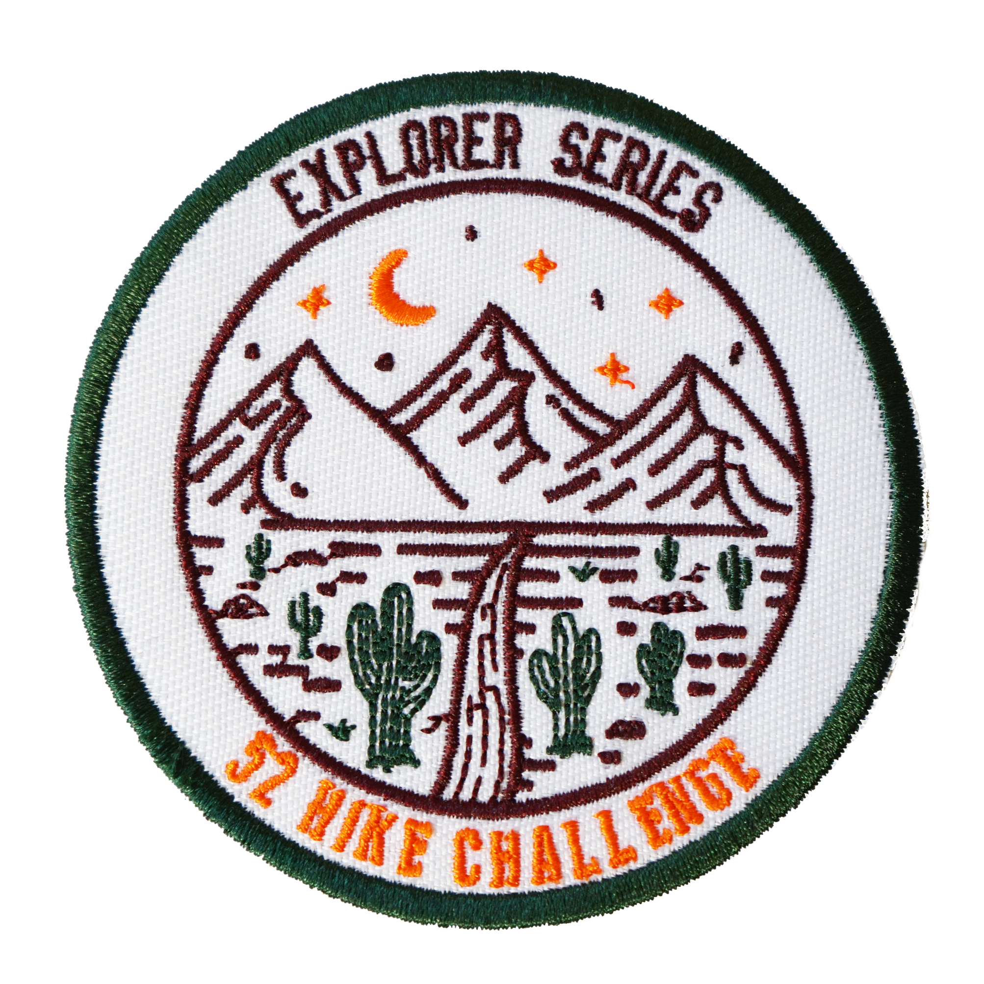 52 Hike Challenge Explorer Series Patch