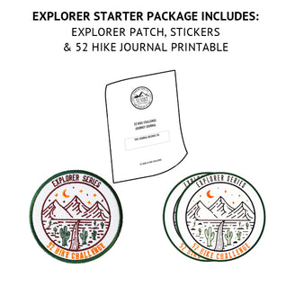52 Hike Challenge Explorer Series Sign Up + Starter Package
