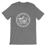 52 Hike Challenge White Logo Unisex Tee