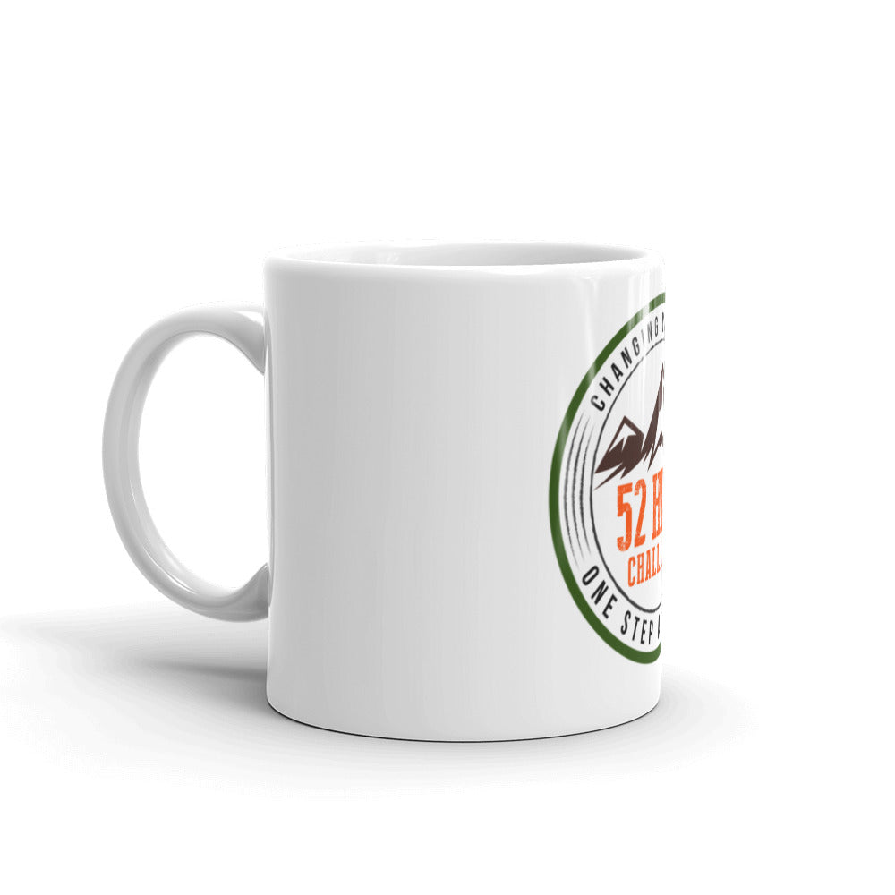 Original 52 Hike Challenge Logo Mug