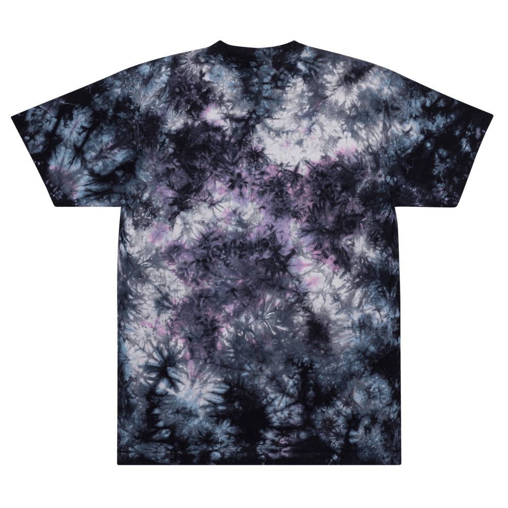 52 Hike Challenge Oversized tie-dye t-shirt