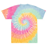 52 Hike Challenge Oversized tie-dye t-shirt