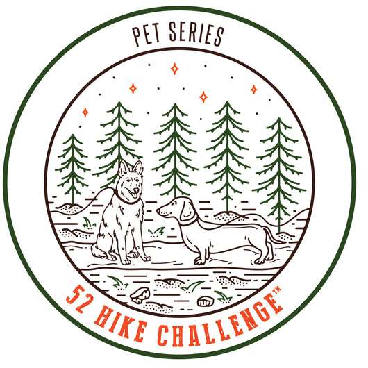 52 Hike Challenge Pet Series Stickers (2-Pack)