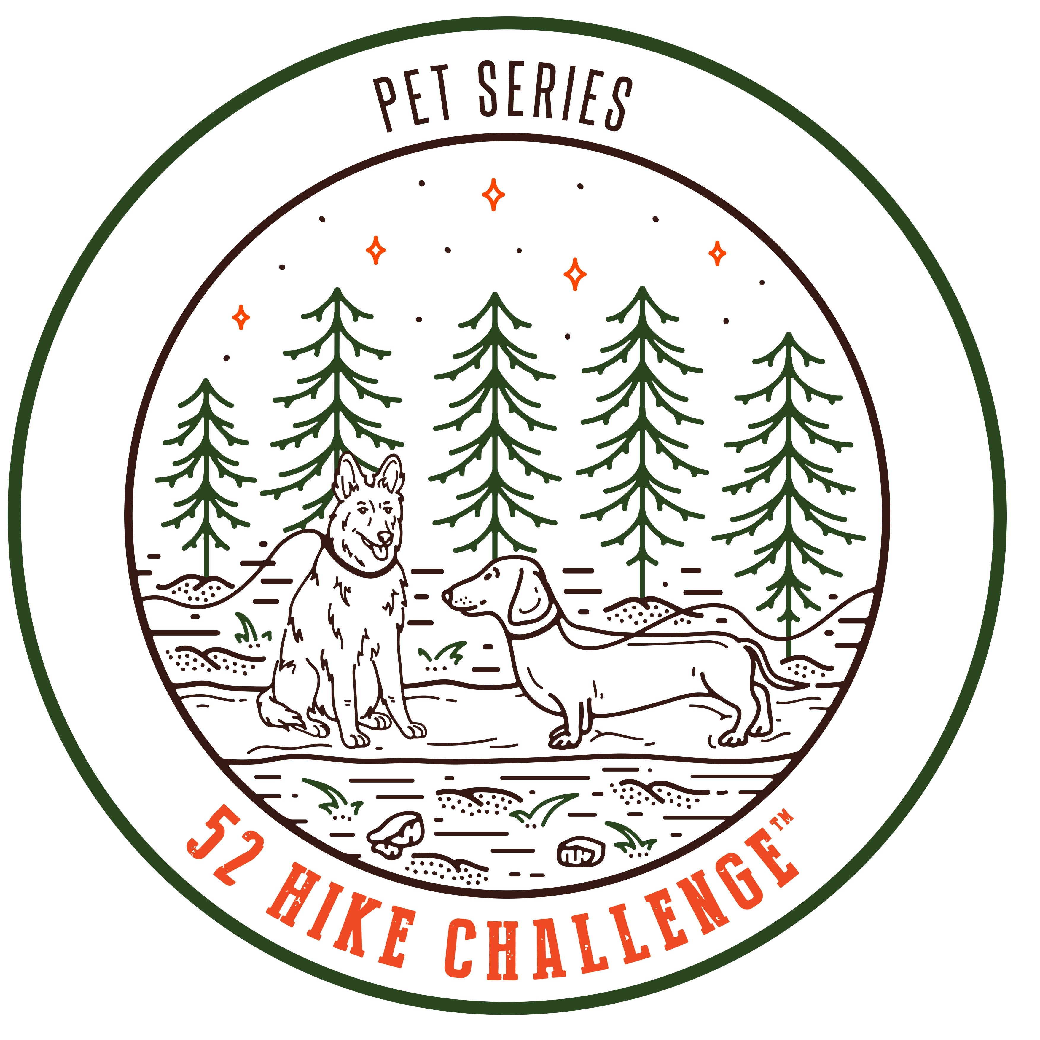 52 Hike Challenge Pets Series Sign Up + Standard Package