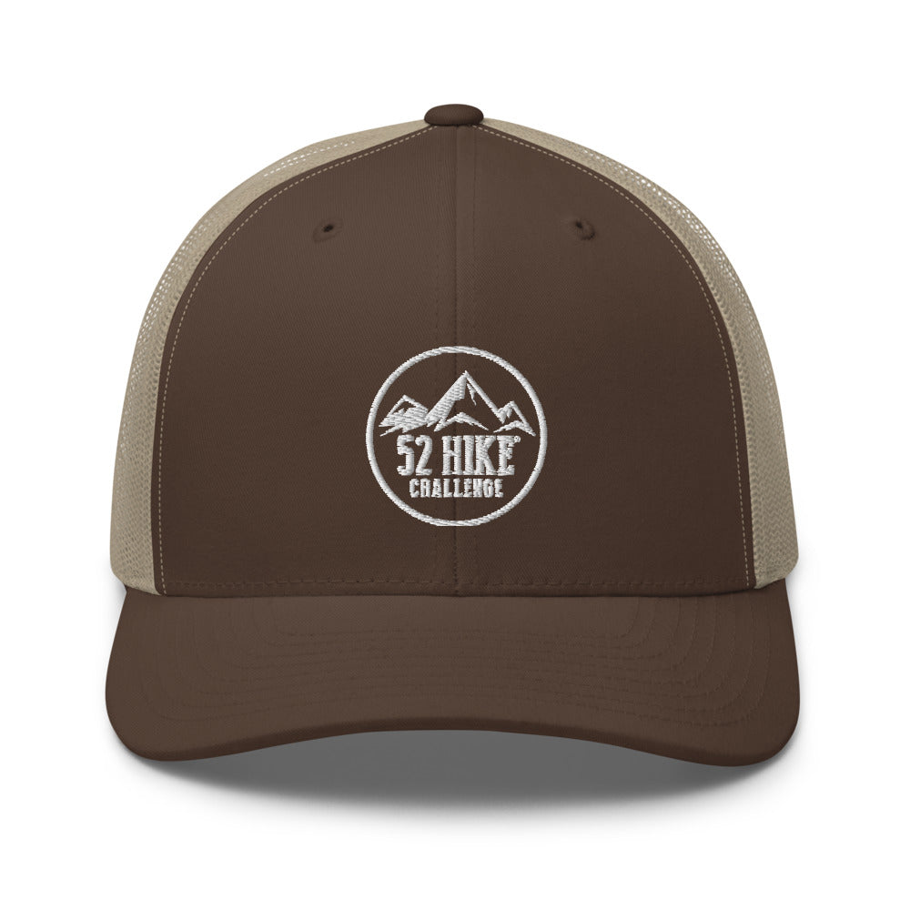 52 Hike Challenge Logo Trucker Cap