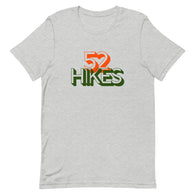 52 Hikes Retro Unisex T-Shirt