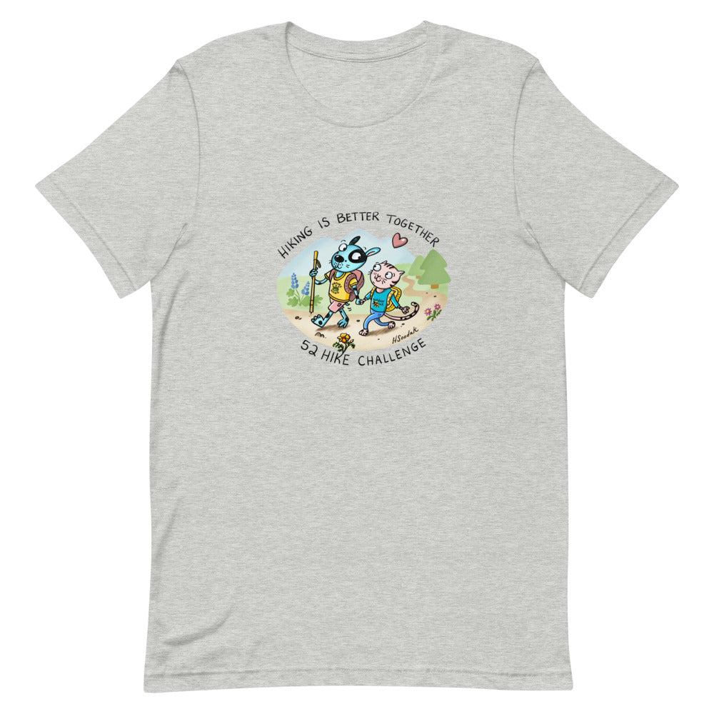 Hiking Is Better Together Short-Sleeve Unisex T-Shirt