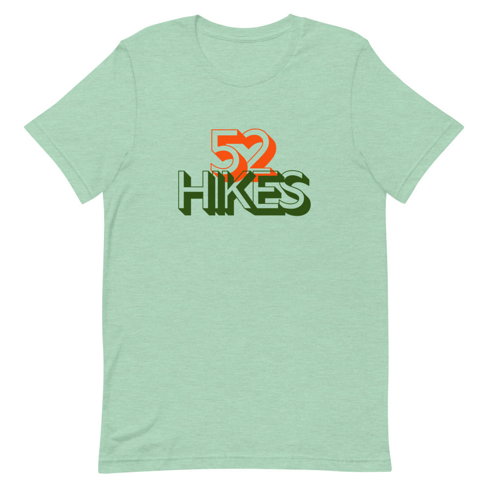 52 Hikes Retro Unisex T-Shirt