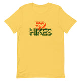 52 Hikes Retro Unisex T-Shirt