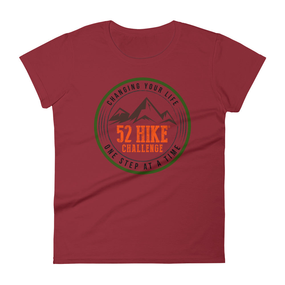 Women's 52 Hike Challenge Original Logo short sleeve t-shirt