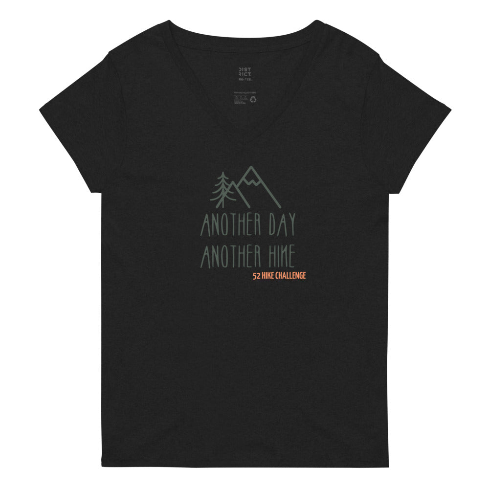 Another Day Another Hike Women’s recycled v-neck t-shirt