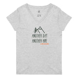 Another Day Another Hike Women’s recycled v-neck t-shirt