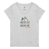 Another Day Another Hike Women’s recycled v-neck t-shirt