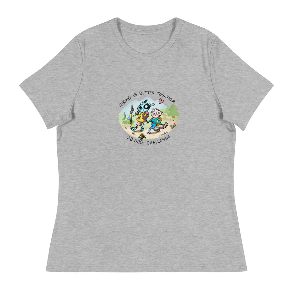Hiking Is Better Together Women's Relaxed T-Shirt