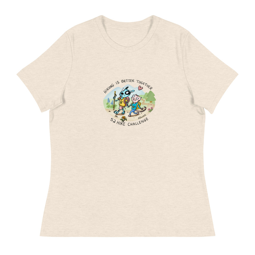 Hiking Is Better Together Women's Relaxed T-Shirt