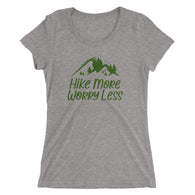 Hike More Worry Less Women's T-Shirt