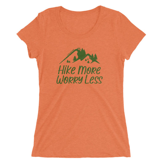 Hike More Worry Less Women's T-Shirt