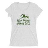 Hike More Worry Less Women's T-Shirt